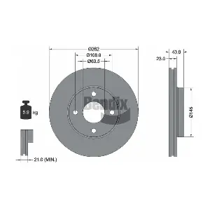 BDS1562 BENDIX Braking