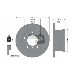 BDS1272 BENDIX Braking