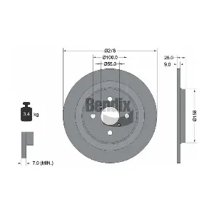 BDS1376 BENDIX Braking