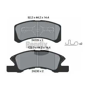 BENDIX Braking BPD2108