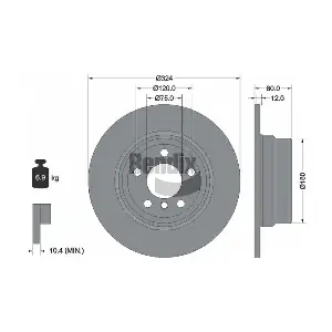 BDS1375 BENDIX Braking