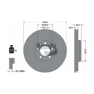 BENDIX Braking BDS1019