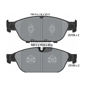 BENDIX Braking BPD1497