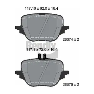 BPD1658 BENDIX Braking