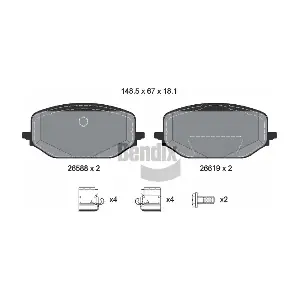 BPD2416 BENDIX Braking