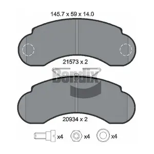 BENDIX Braking BPD1813
