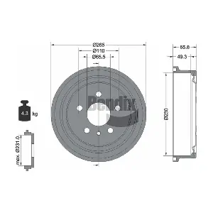 BDM1051 BENDIX Braking
