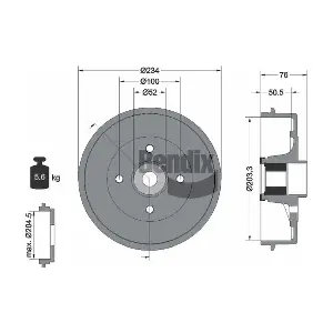 BENDIX Braking BDM1135