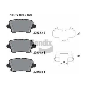 BPD2445 BENDIX Braking