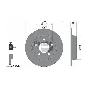 BENDIX Braking BDS1656