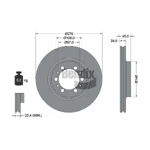 BDS1405 BENDIX Braking