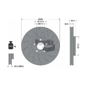 BDS2335HC BENDIX Braking