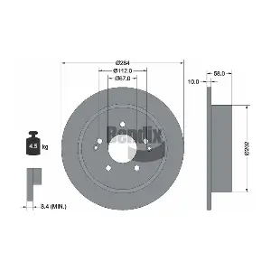 BDS2343 BENDIX Braking