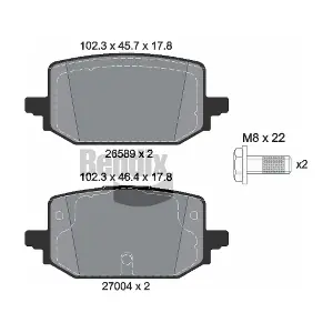 BPD2637 BENDIX Braking