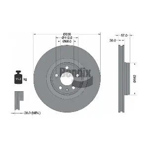 BDS1484HC BENDIX Braking