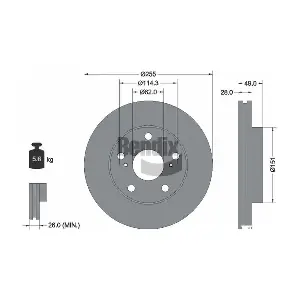 BENDIX Braking BDS2136