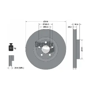 BDS2097 BENDIX Braking