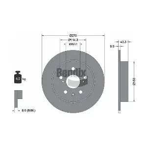 BDS1841 BENDIX Braking