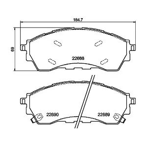 BENDIX Braking BPD2594
