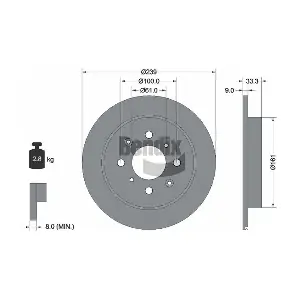 BDS1482 BENDIX Braking