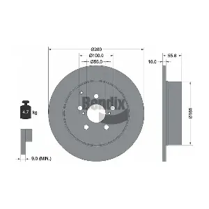 BENDIX Braking BDS1648