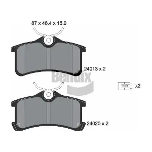 BENDIX Braking BPD2078