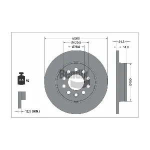 BDS2321 BENDIX Braking