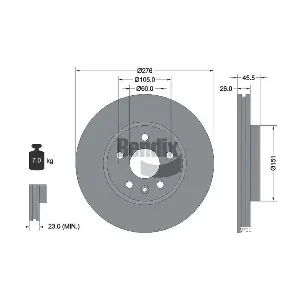 BENDIX Braking BDS1150