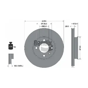 BDS2178 BENDIX Braking