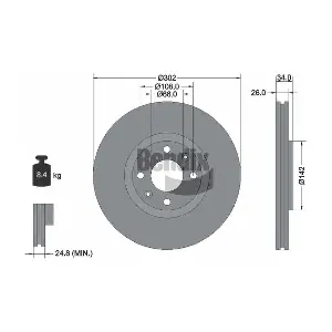 BENDIX Braking BDS1097