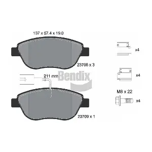 BENDIX Braking BPD1039