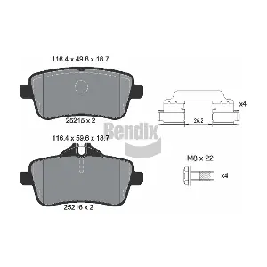 BPD1331 BENDIX Braking
