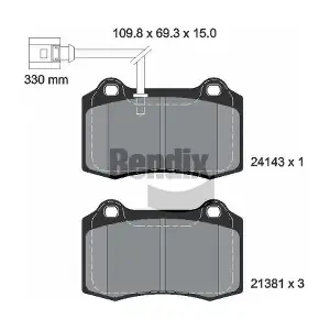 BENDIX Braking BPD2096