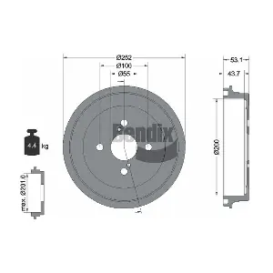 BDM1103 BENDIX Braking