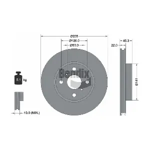 BDS1497 BENDIX Braking