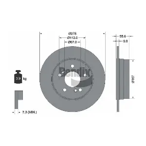 BENDIX Braking BDS1124