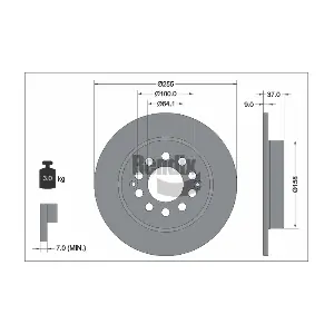BENDIX Braking BDS2303