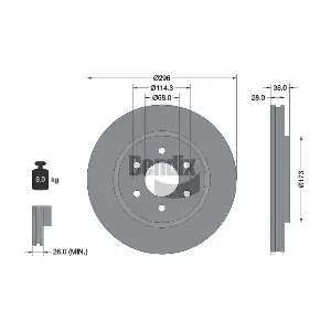 BDS1260 BENDIX Braking