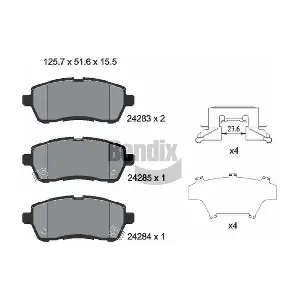 BENDIX Braking BPD1144