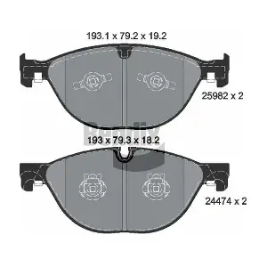 BPD2278 BENDIX Braking