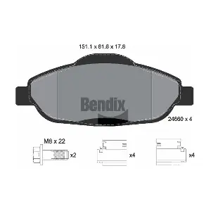 BPD1036 BENDIX Braking
