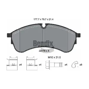 BPD1623 BENDIX Braking
