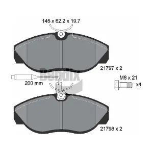 BENDIX Braking BPD1424
