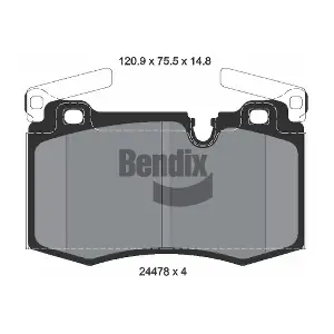 BPD2158 BENDIX Braking