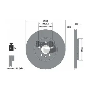BENDIX Braking BDS1889