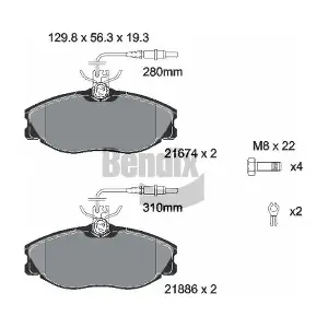 BENDIX Braking BPD1235