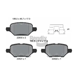 BENDIX Braking BPD2453