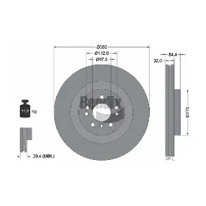 BDS1539HC BENDIX Braking
