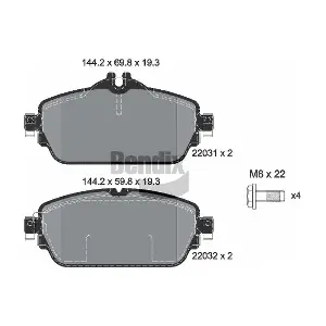 BPD1115 BENDIX Braking