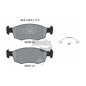 BPD2519 BENDIX Braking